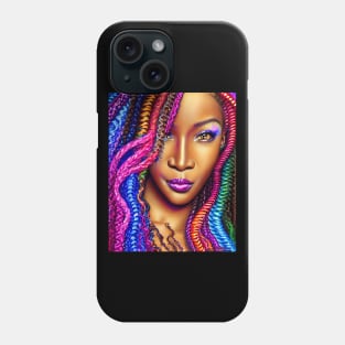 Rainbow Top Model Phone Case