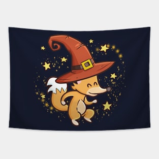 Fox wizard Tapestry