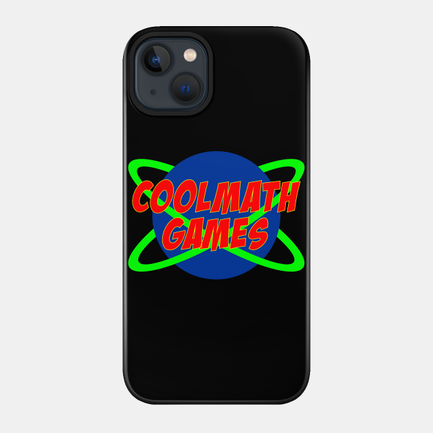 Coolmath Planet Logo Design - Coolmath Planet Logo - Phone Case