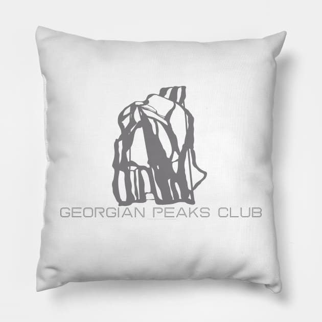 Georgian Peaks Club Resort 3D Pillow by Mapsynergy