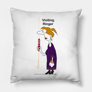 Bell Ringing Visiting Ringer Pillow