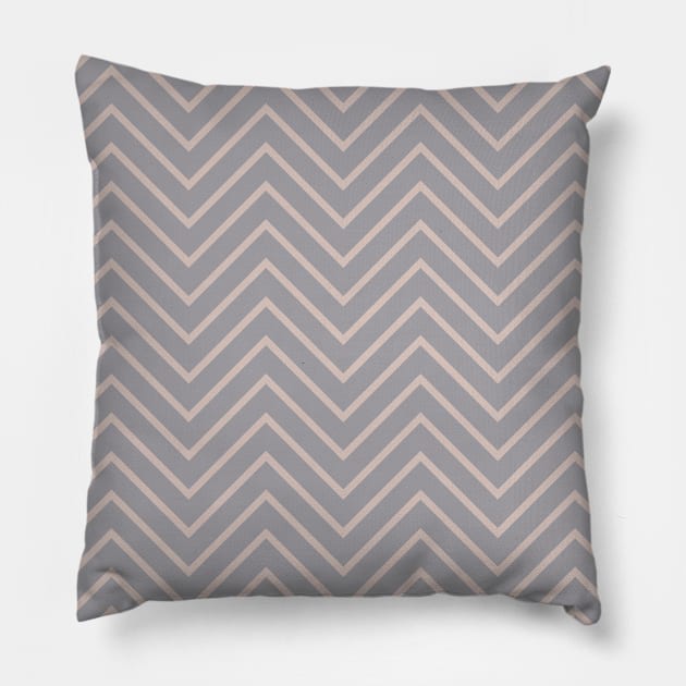 Mountain Ash Collection - Chevron Pattern 5# Pillow by Missing.In.Art