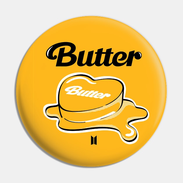 BTS  - Butter art Pin by mikevidalart