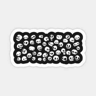 Skeleton friends, day of the dead Magnet