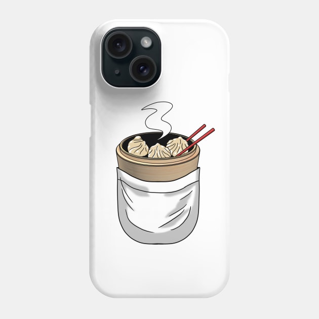 Dim Sum Pocket Phone Case by CCDesign