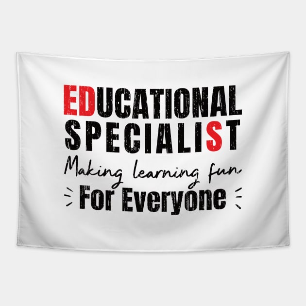 Funny Educational Specialist Graduation Tapestry by GloriaArts⭐⭐⭐⭐⭐