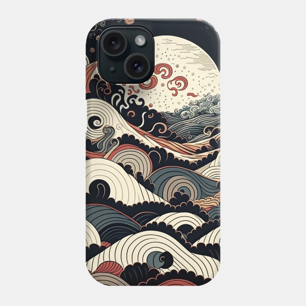 Great dark wave Phone Case by Micapox