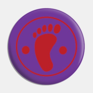 Foot Tribe Pin