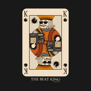 Beatmaker King Card for Music Producer and Dj T-Shirt