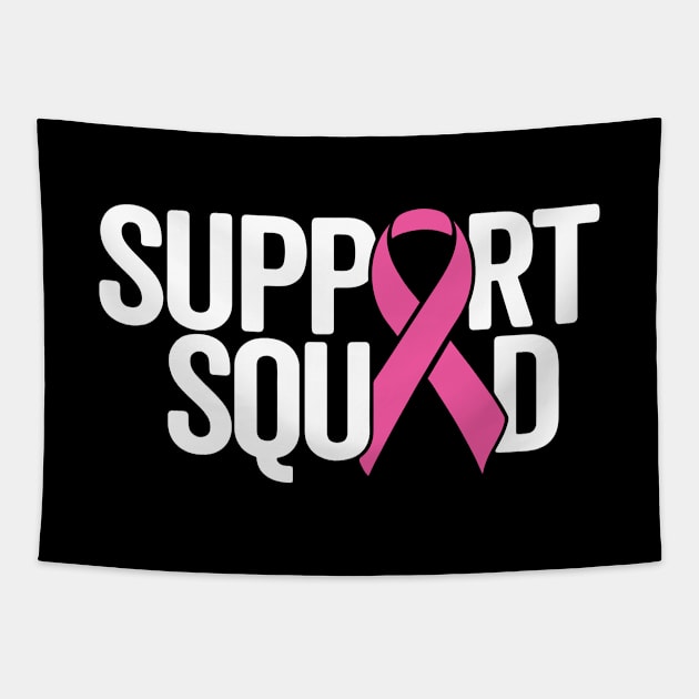 Cancer Support Squad Tapestry by kangaroo Studio