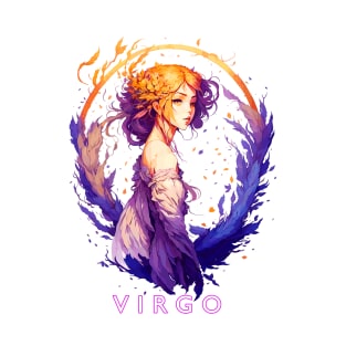 Zodiac sign Virgo T-shirt T-Shirt