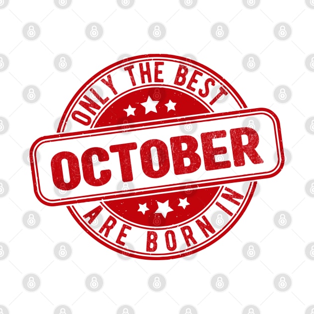 only the best are born in October by HB Shirts