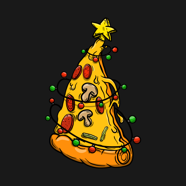 Pizza Christmas Tree by By-Berto