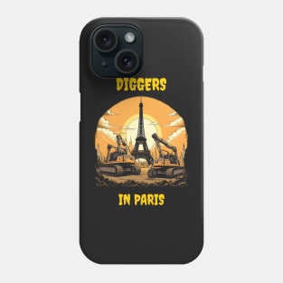 Diggers in Paris Phone Case