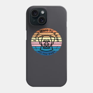 adopt all the dogs Phone Case