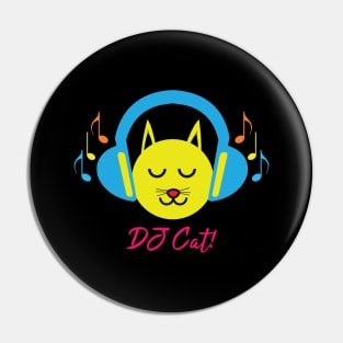 DJ Cat! Pin