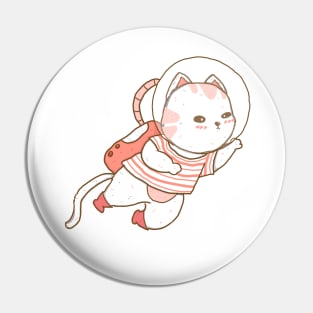 Catronuat cat astronuat fly in space Pin