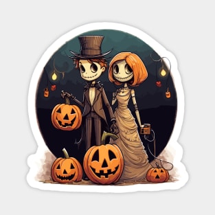 The Nightmare Before Christmas - Jack and Sally Magnet