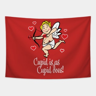 Cupid Is As Cupid Does Tapestry