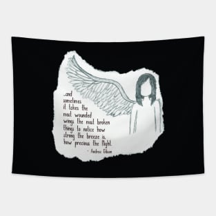 Wounded Wings Tapestry