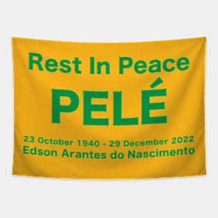 Pele Rest in Peace Tapestry