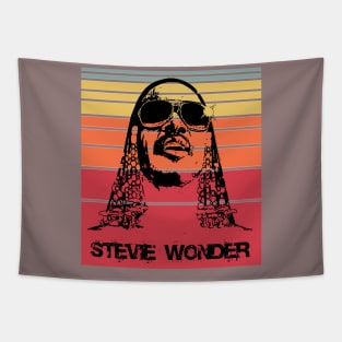 Retro Stevie Wonder Tapestry