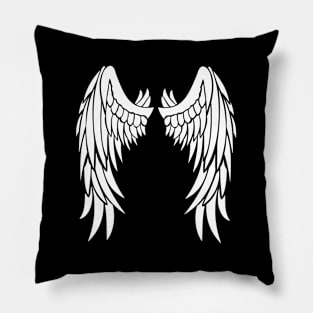 Angel Wings On Back Pillow