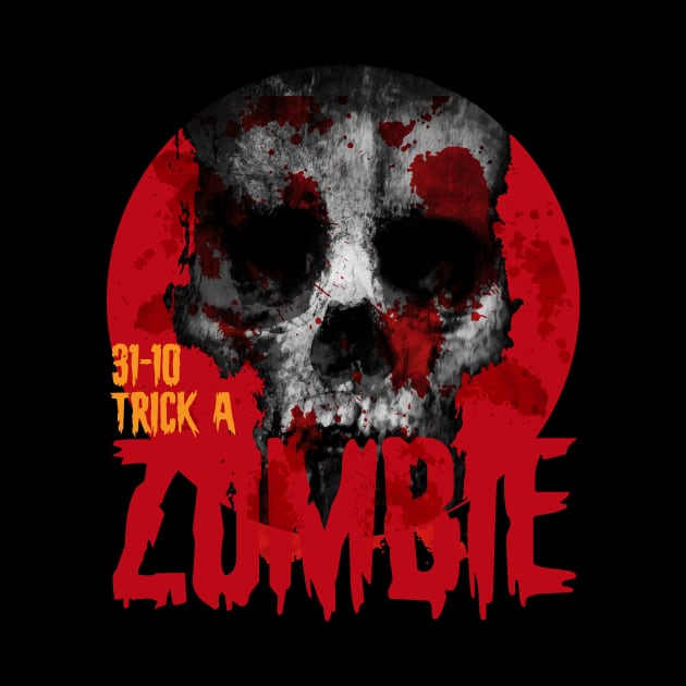 Halloween Design | Trick A Zombie by POD Anytime