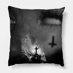 The church is burning Pillow