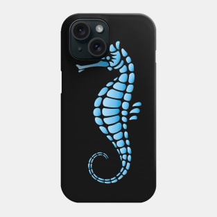 Seahorse Blue Phone Case