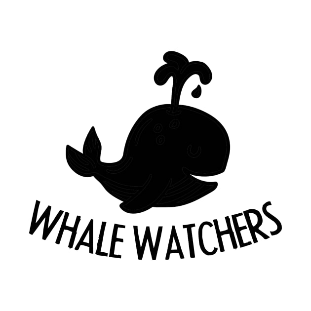 Whale Watcher Whale Fan by HBfunshirts