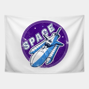 Space Design vintage style Tapestry