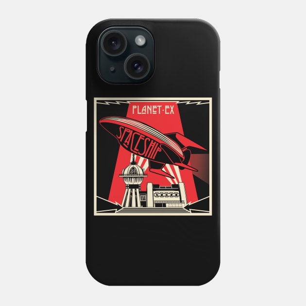 Spaceship Phone Case by SergioDoe