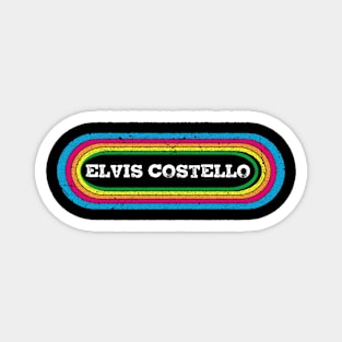 elvis costello rainbow Magnet