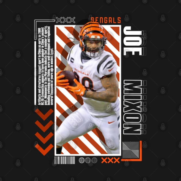 Joe Mixon Paper Poster Version 10 by art.Hamdan