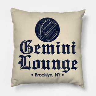 The Gemini Lounge Mafia Club - Brooklyn New York Pillow