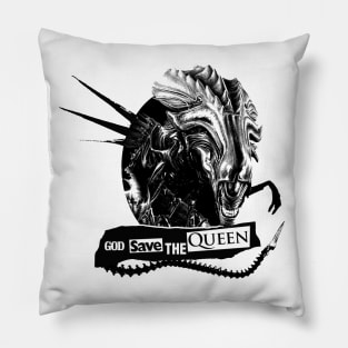 God Save The Queen: Alien Pillow