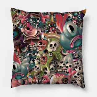 Monster World Pillow
