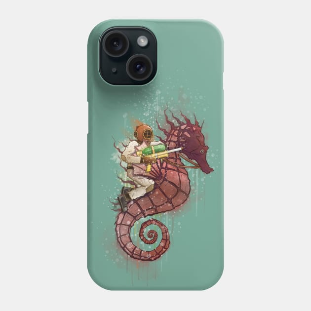 The Water Warrior Phone Case by TaylorRoseMakesArt