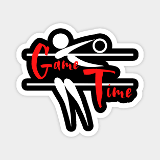 Time Game - Sports Volleyball Magnet