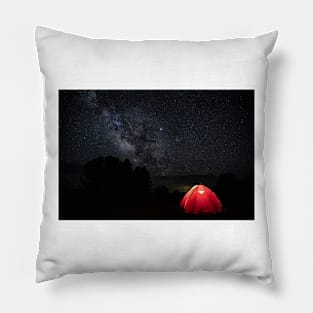 Camping Images Pillow