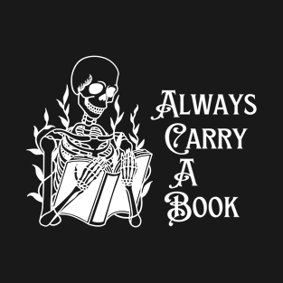 Always Carry A Book - ACAB 1312 Funny Punk Anarchist T-Shirt