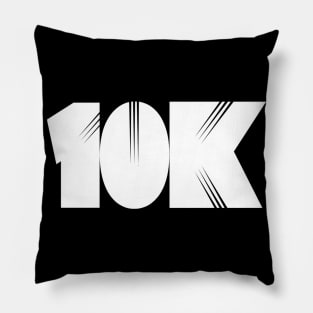 10K Race | Gifts for Runners | Motivational Runner Gift Pillow