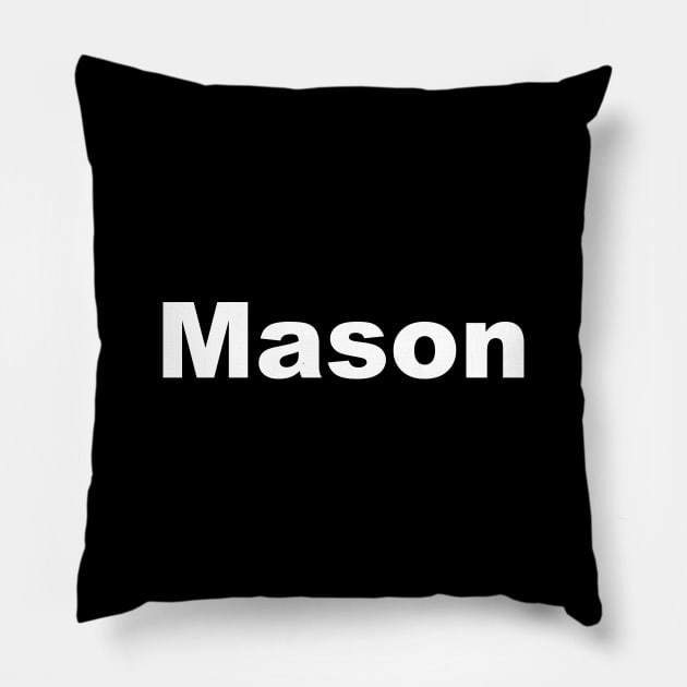 Mason Pillow by ProjectX23