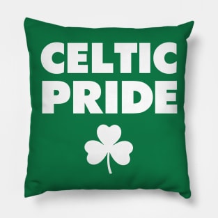 Celtic Pride Shamrock Pillow