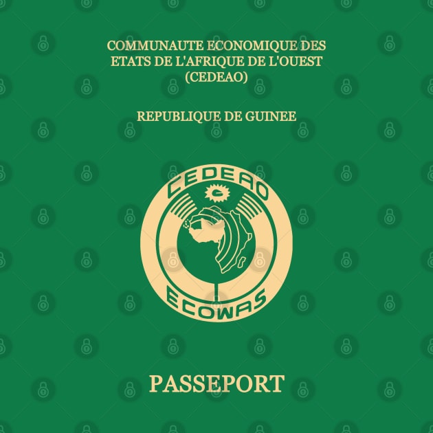 Guinea passport Conakry by Travellers