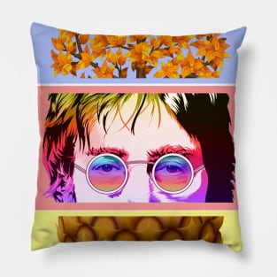 Funny pineapple face Pillow