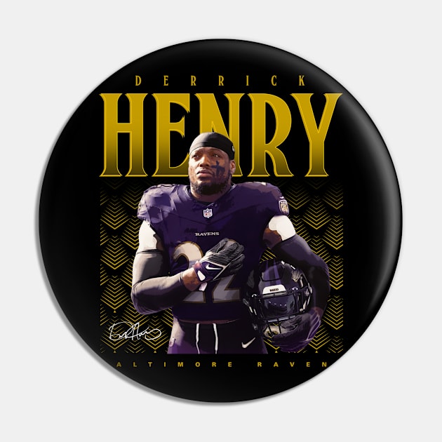 Derrick Henry Pin by Juantamad