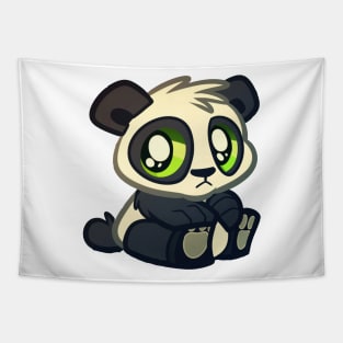 Baby Panda Bear Tapestry