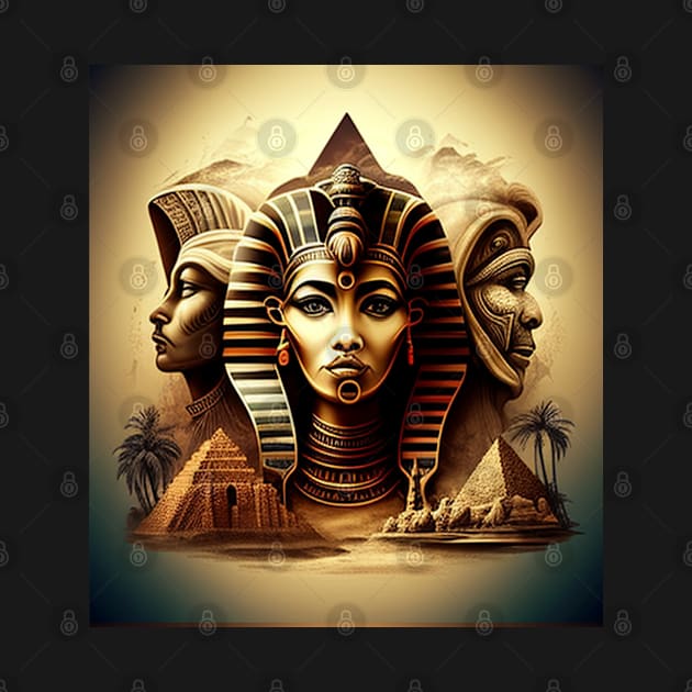 Pharaohs modern art by momo1978